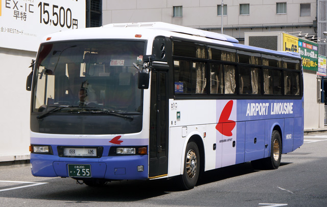 広島200 か255　広島空港リムジンバス