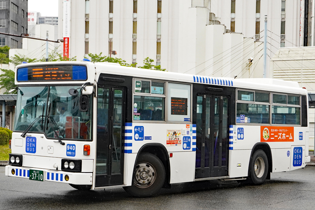 KiPiOの散歩道 バス☆路線 岡電バス 岡山22 か3710 KiPiOの散歩道 バス☆路線 岡電バス 岡山22 か3710