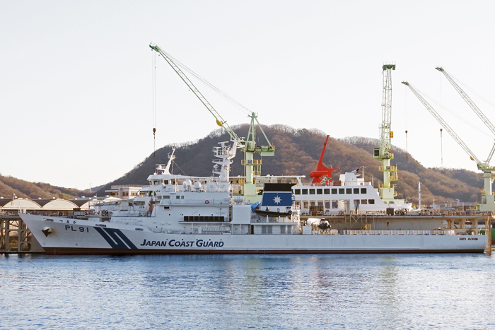 PL91 つるが 左舷