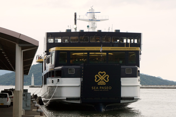 シーパセオ(SEA PASEO)　船首